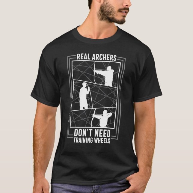 Camiseta Arqueiros Sem Precisar Treinamento Arqueiro Arquea (Frente)