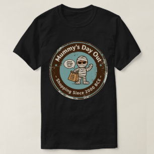 Camiseta Arqueologia Divertida Compras Humor