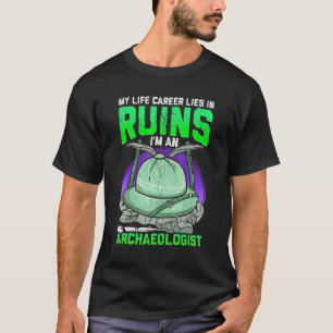Camiseta Arqueologia Inspirou Arqueólogo Relacionado Fóssil