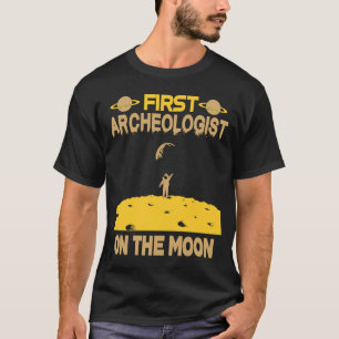 Camiseta Arqueólogo Na Lua