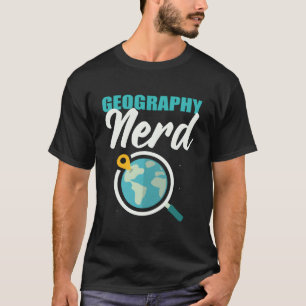 Camiseta Arqueólogo Nerd da Geografia