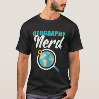 Camiseta Arqueólogo Nerd da Geografia