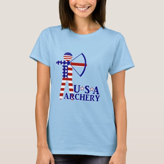 Camiseta ARQUÉRIO Patriótico EUA (Frente)