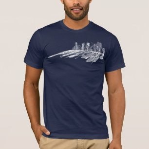 Camiseta Arquitectura da cidade