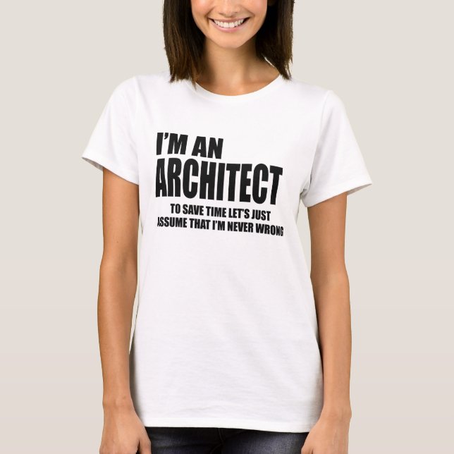 Camiseta arquiteto (Frente)