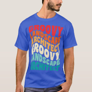 Camiseta Arquiteto de Paisagem Retroativo 60s 70s 80s