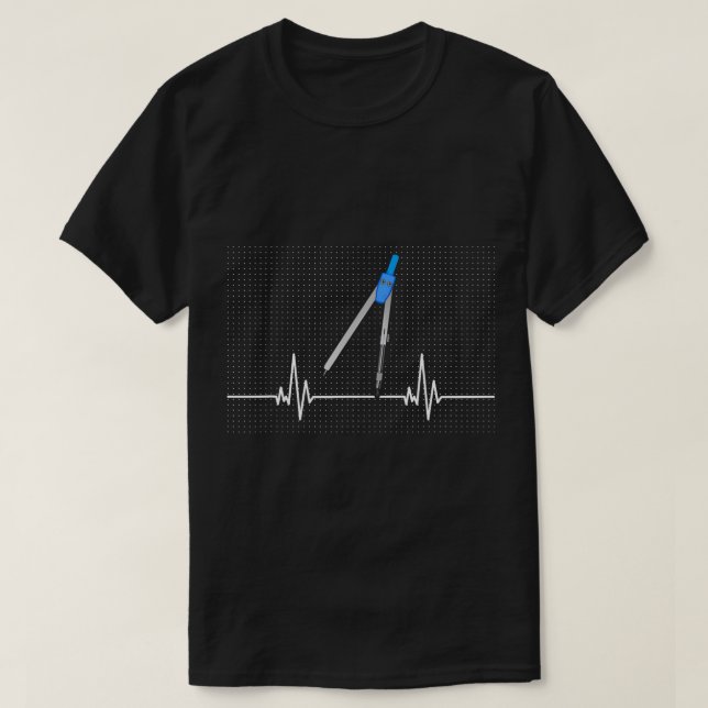 Camiseta Arquiteto do Círculo de Pulso do Arquiteto (Frente do Design)