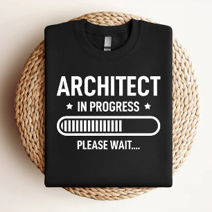 Camiseta Arquiteto Em Progresso Futuro Arquiteto