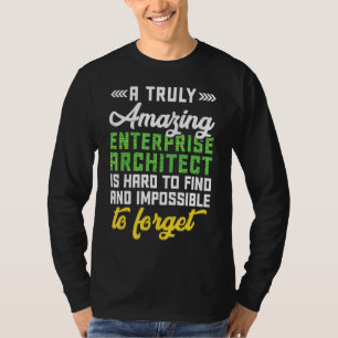 Camiseta Arquiteto empresarial incrível Da