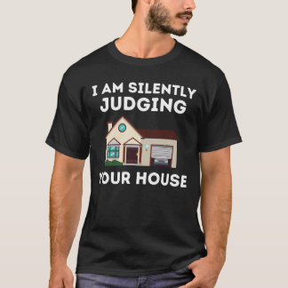 Camiseta Arquiteto Engraçado, estou silenciosamente julgand