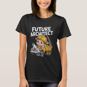 Camiseta Arquiteto legal do futuro arquiteto Art Boy Archit