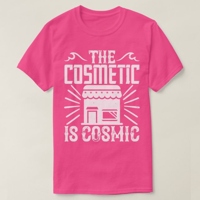 Camiseta Arquiteto O Cosmético É Cósmico (Frente do Design)