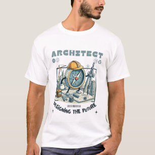 Camiseta Arquiteto projetando o futuro
