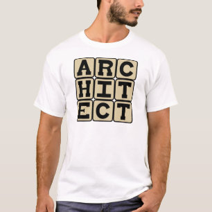 Camiseta Arquiteto, Projetista de Edifícios