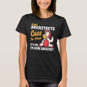 Camiseta Arquitetos Maldição muita arquitetura engraçada Ar
