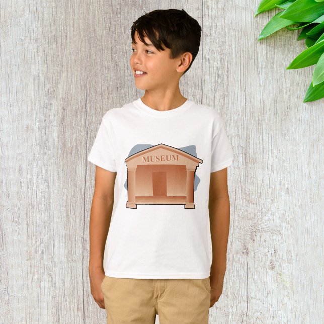 Camiseta Arquitetura Clássica de Museu (Criador carregado)