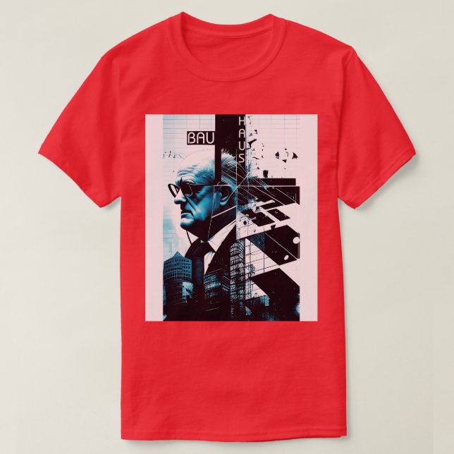 Camiseta Arquitetura de Artsy 12 BlW (Frente do Design)