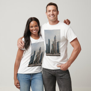 Camiseta Arquitetura de Dubai Marina