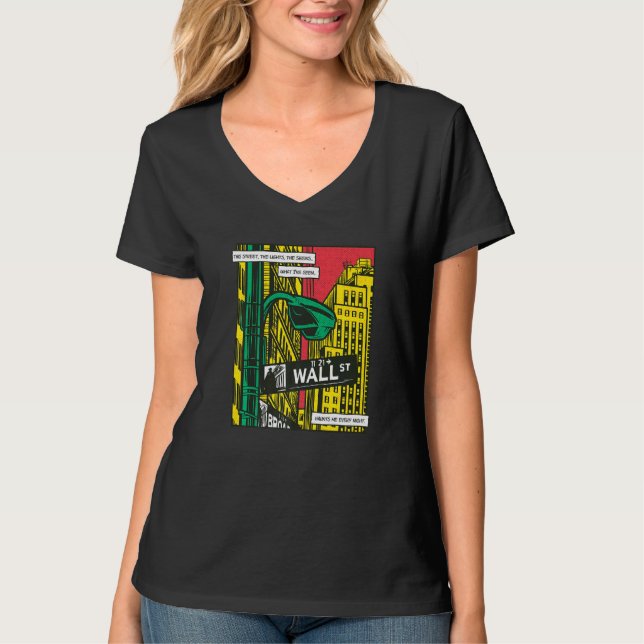 Camiseta Arquitetura de Wall Street (Frente)