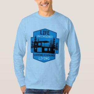Camiseta Arquitetura do contêiner de remessa