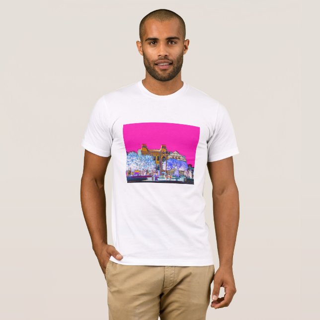 Camiseta Arquitetura do Grodno Belarus (Frente Completa)