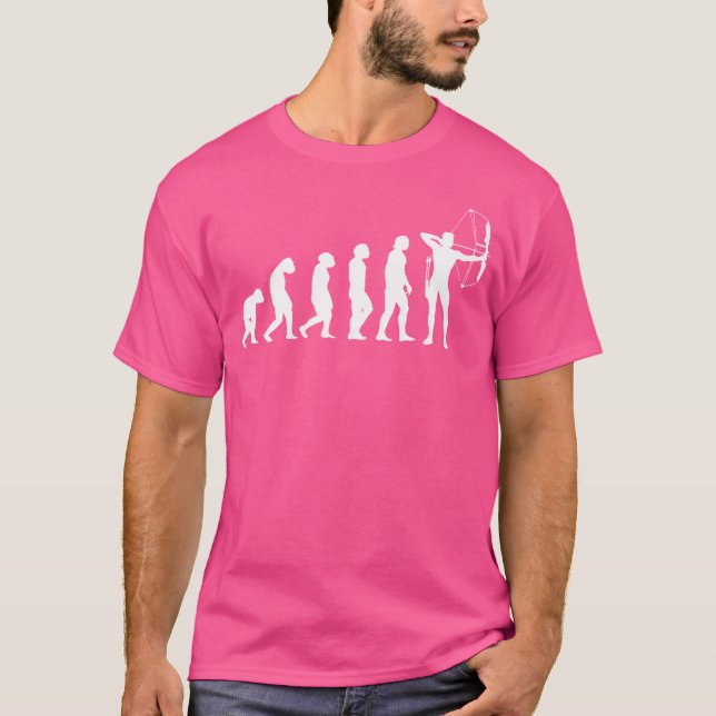 Camiseta Arquivadores de Arcos Compostos de Evolução de Arq (Frente)