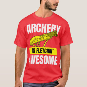 Camiseta Arquivamento de arco de Foco de Design e Arqueiro