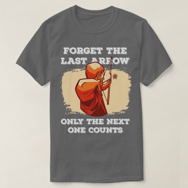 Camiseta Arquivamento de arco de Foco de Design e Arqueiro (Frente do Design)