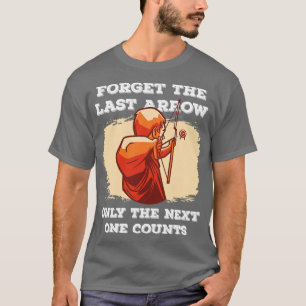 Camiseta Arquivamento de arco de Foco de Design e Arqueiro