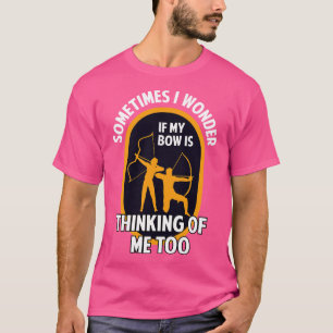 Camiseta Arquivamento de arco de Foco de Design e Arqueiro