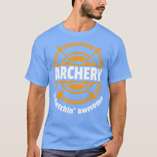Camiseta Arquivamento de arco de Foco de Design e Arqueiro