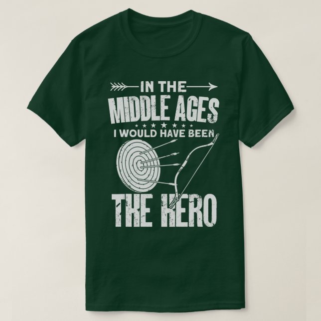 Camiseta Arquivo de Arcos Funny Archer 1 (Frente do Design)