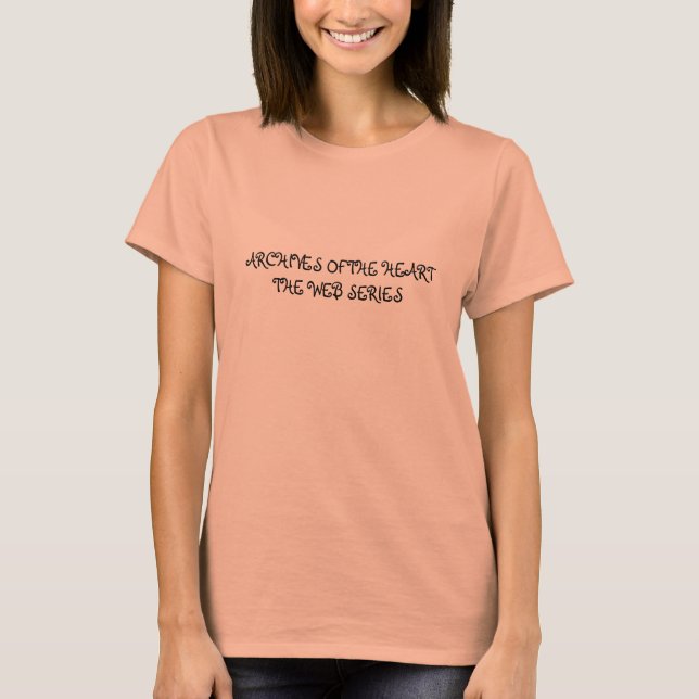 CAMISETA ARQUIVOS DO CORAÇÃO DA SÉRIE WEB (Frente)