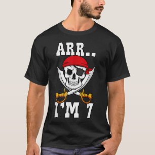 Camiseta Arr.. EU TENHO 7 Festa de Aniversário de 7 Anos co