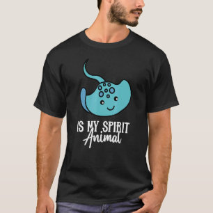 Camiseta Arraia é Meu Animal Espiritual Crianças Arraia