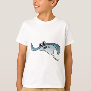 Camiseta Arraia-lixa dos desenhos animados