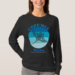 Camiseta Arraia Manta Cozumel México Oceano