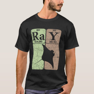 Camiseta Arraia Manta Elementos da Tabela Periódica Raia