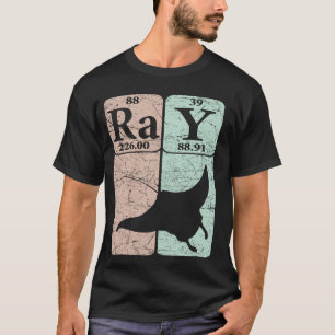 Camiseta Arraia Manta Elementos da Tabela Periódica Raia
