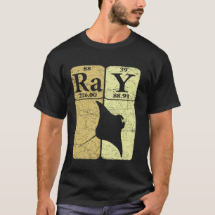 Camiseta Arraia Manta Elementos da Tabela Periódica Raia