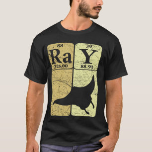 Camiseta Arraia Manta Elementos da Tabela Periódica Raia