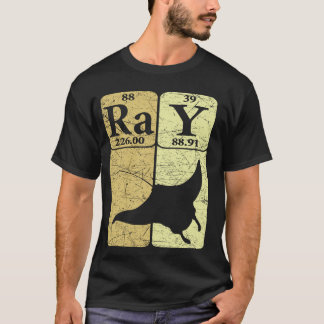 Camiseta Arraia Manta Elementos da Tabela Periódica Raia