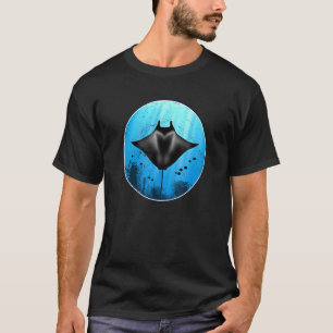 Camiseta Arraia Manta Gigante E Peixes