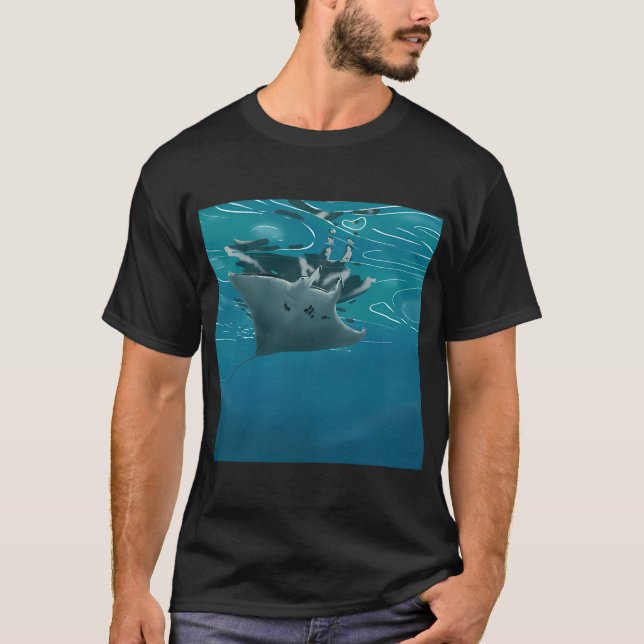 Camiseta arraia Manta Manar atnaM (Frente)