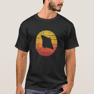 Camiseta Arraia Manta Pôr do Sol Arraia Manta Mergulho Ocea