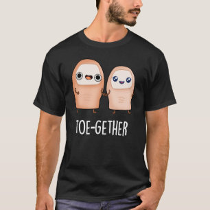 Camiseta Arrancada Engraçado BIg Toe Pun Dark BG