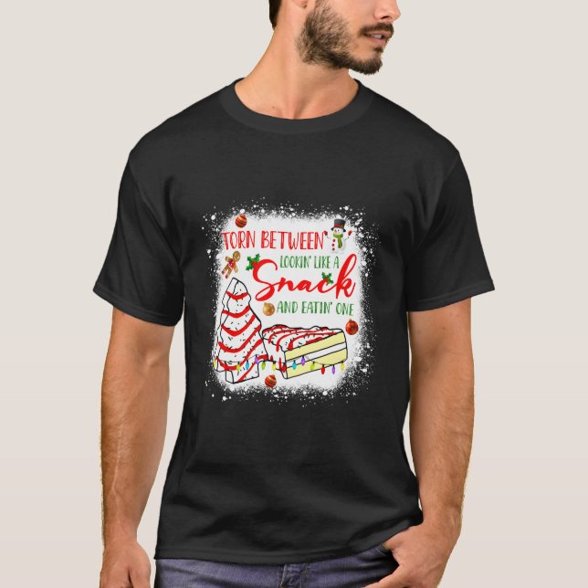 Camiseta Arrancado Entre Olhar Como Uma Cobra E Comer Um Ch (Frente)