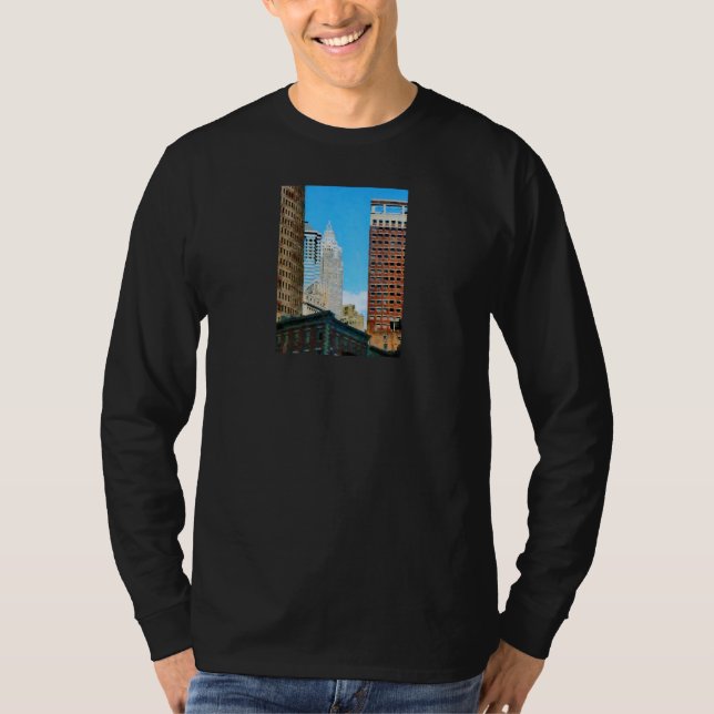 Camiseta Arranha-céu de Manhattan (Frente)