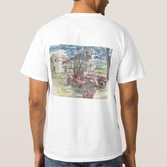 Camiseta Arranhão de Galinha (Verso)