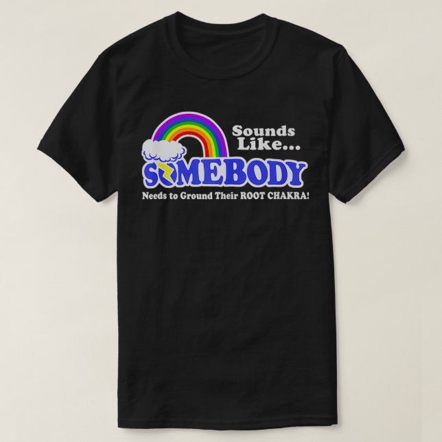 Camiseta Arranje Sua Raiz Chakra (Frente do Design)
